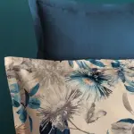 Issimo Home - Sethe Digital Cotton Satin 300 TC Duvet Cover Family Set